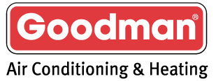 Goodman factory-authorized HVAC dealer logo