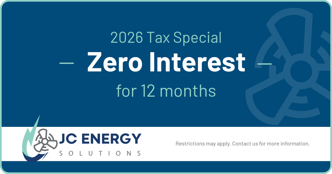 2026 Tax Special, Zero Interest for 12 Months